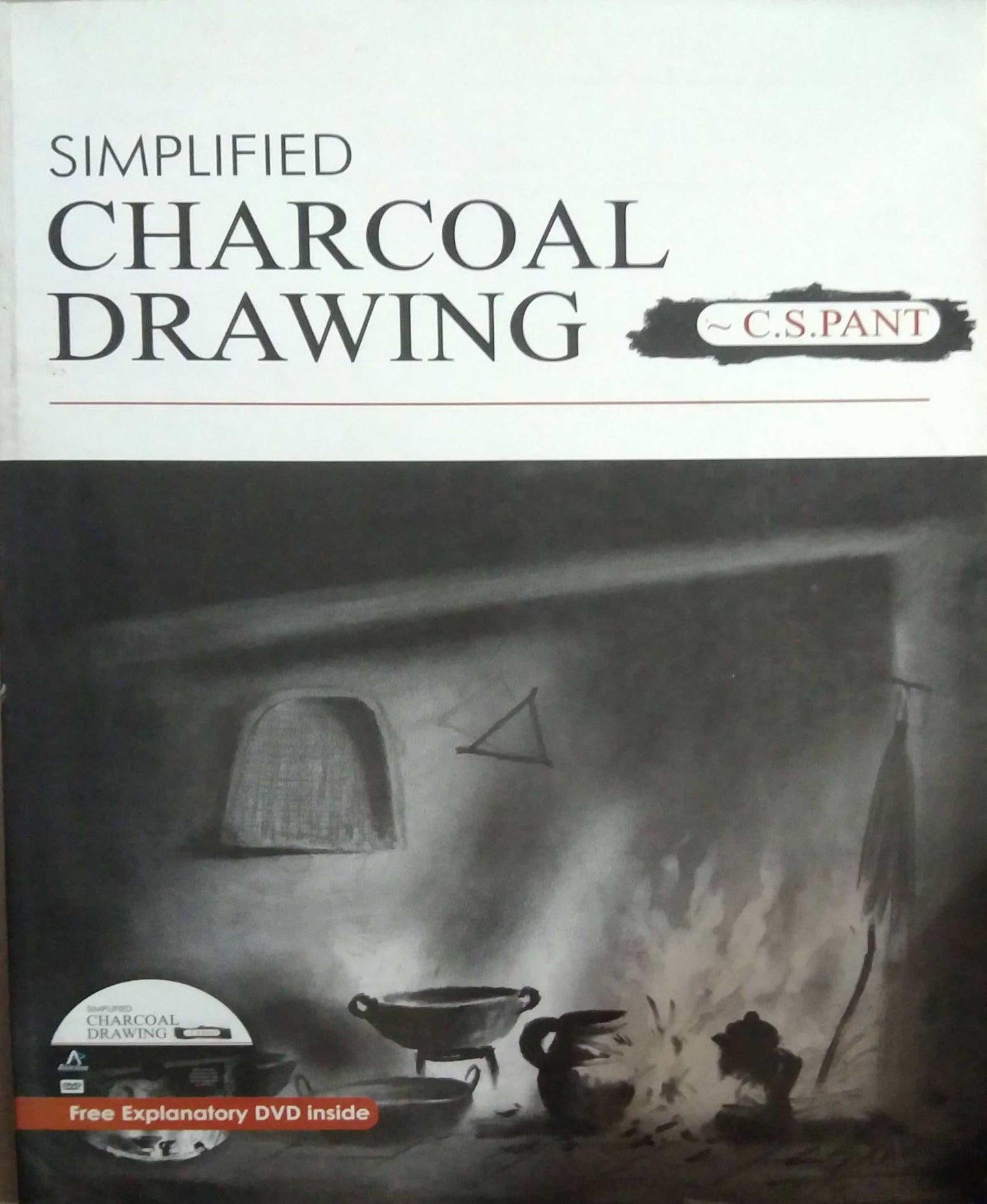 SIMPLIFIED CHARCOAL DRAWING by JADHAV MADHUKAR,SAMPADIT