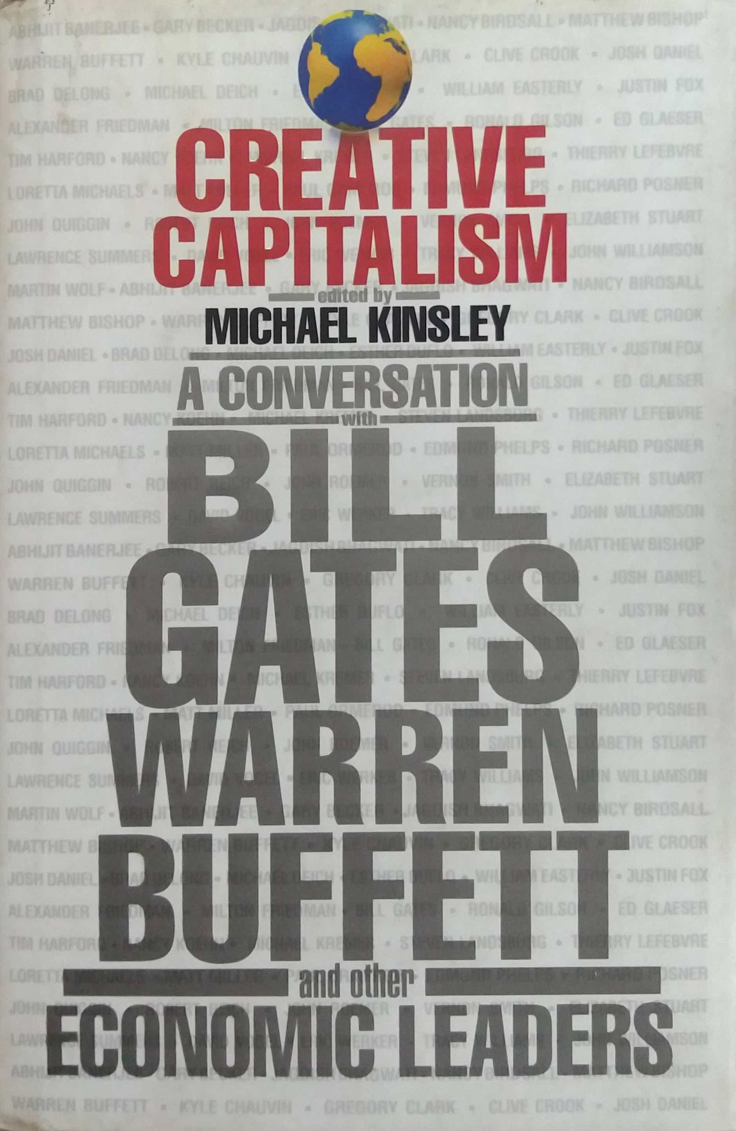 CREATIVE CAPITALISM by Michacl Kinsley