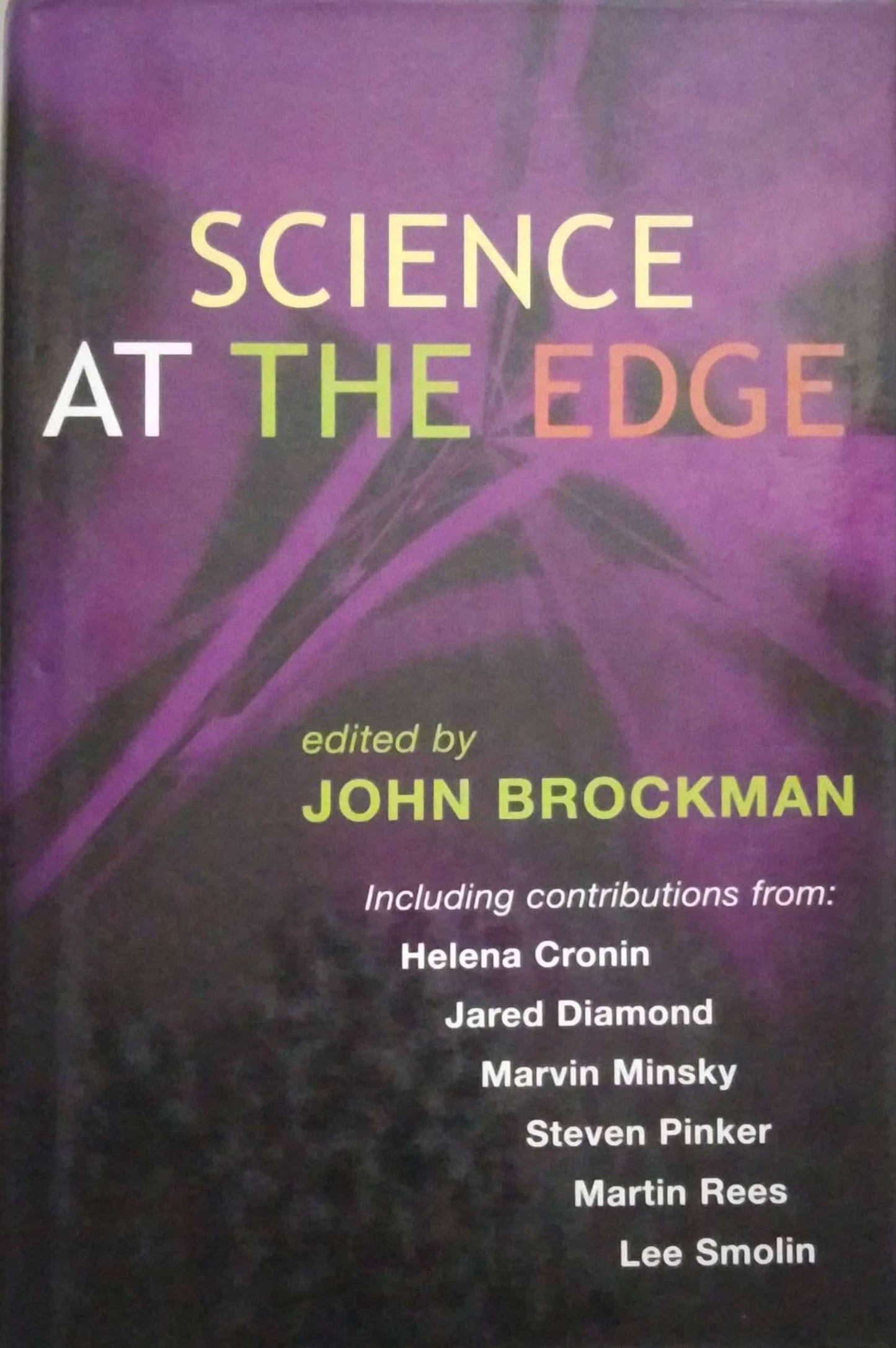 SCIENCE AT THE EDGE by BROCKMAN JOHN