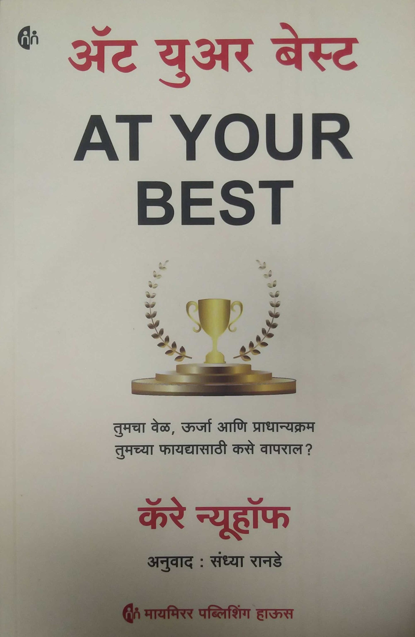 At Your Best by Nieuwhof Carey,RANADE SANDHYA
