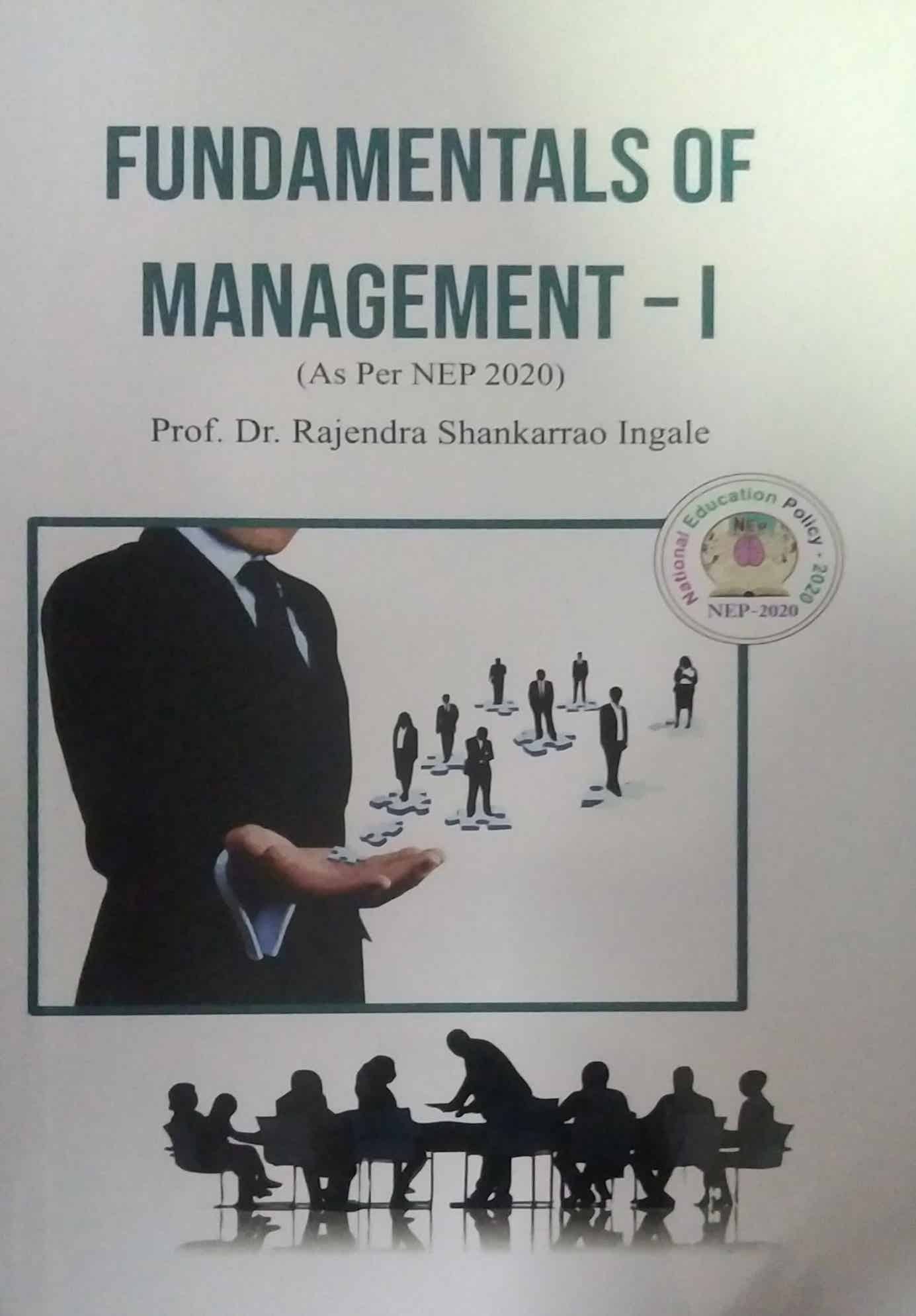 Fundamentals of Management I by Ingale Rajendra Shanakrarav