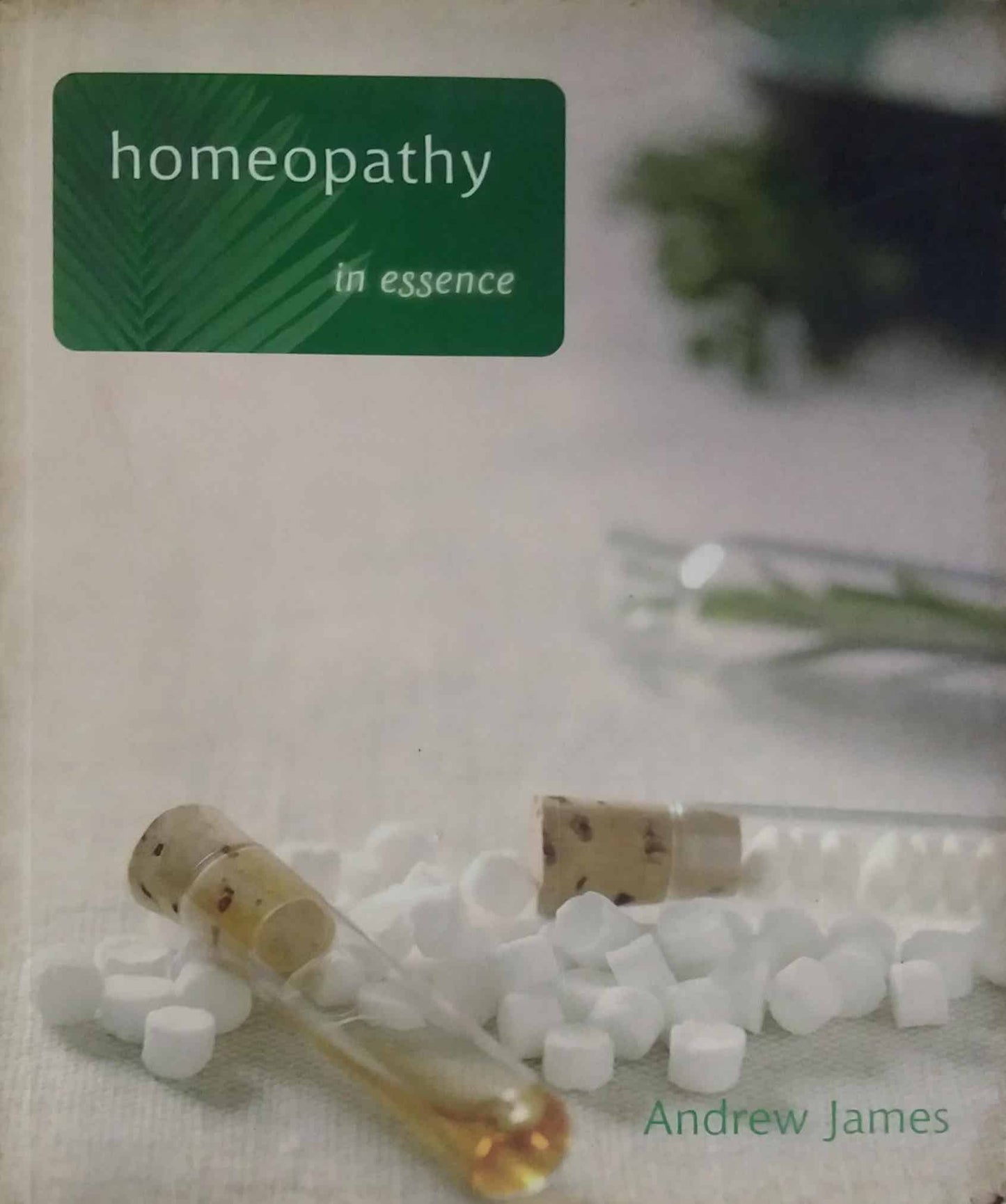 HOMEOPATHY IN ESSENCE by Andrew James