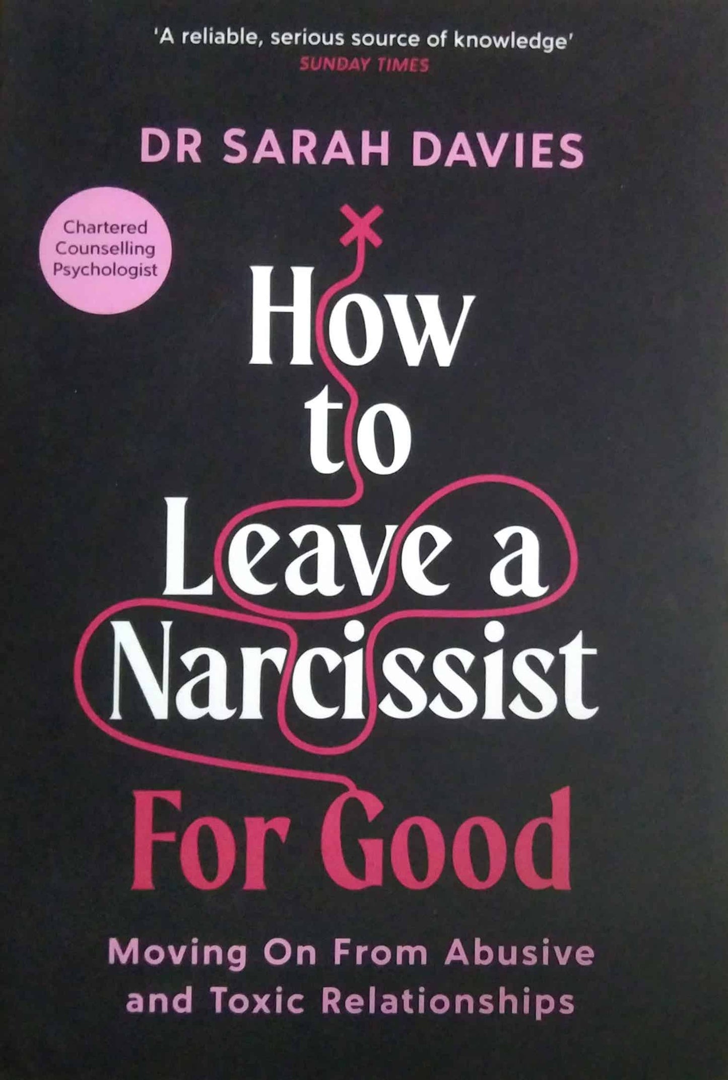 How to Leave a Narcissist ... For Good: Moving On From Abusive and Toxic Relationships by Dr Sarah Davies