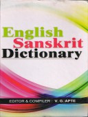 English Sanskrit Dictionary. By Apte V G
