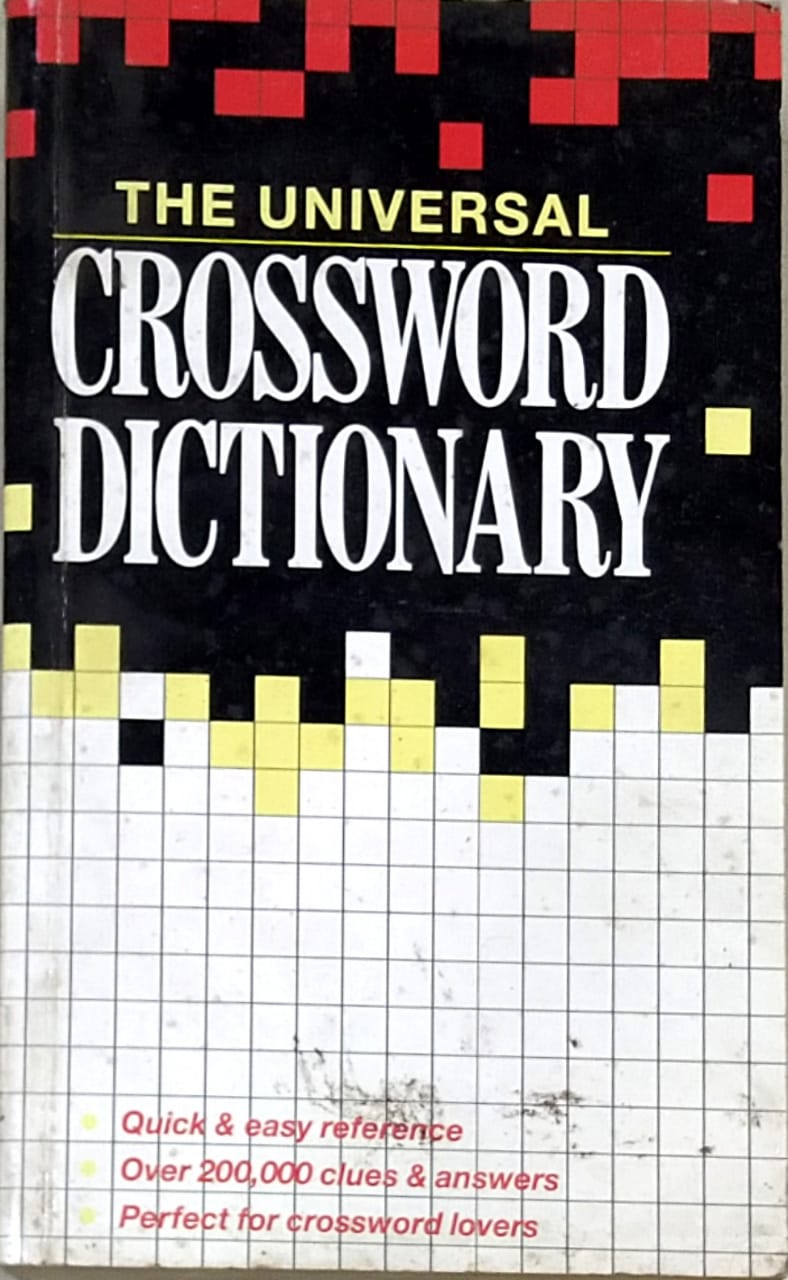 THE UNIVERSAL CROSSWORD DICTIONARY by Edited