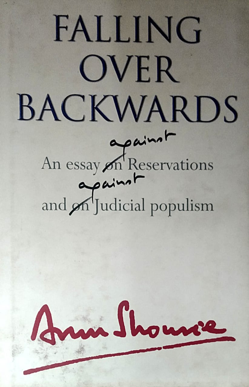 FALLING OVR BACKWARDS By SHOURIE ARUN