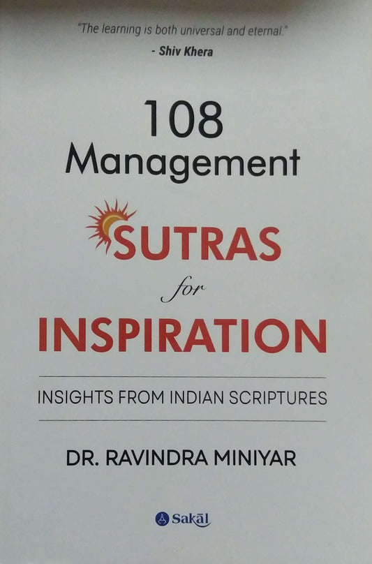 108 Management sutras For Inspiration by Miniyar Ravindra