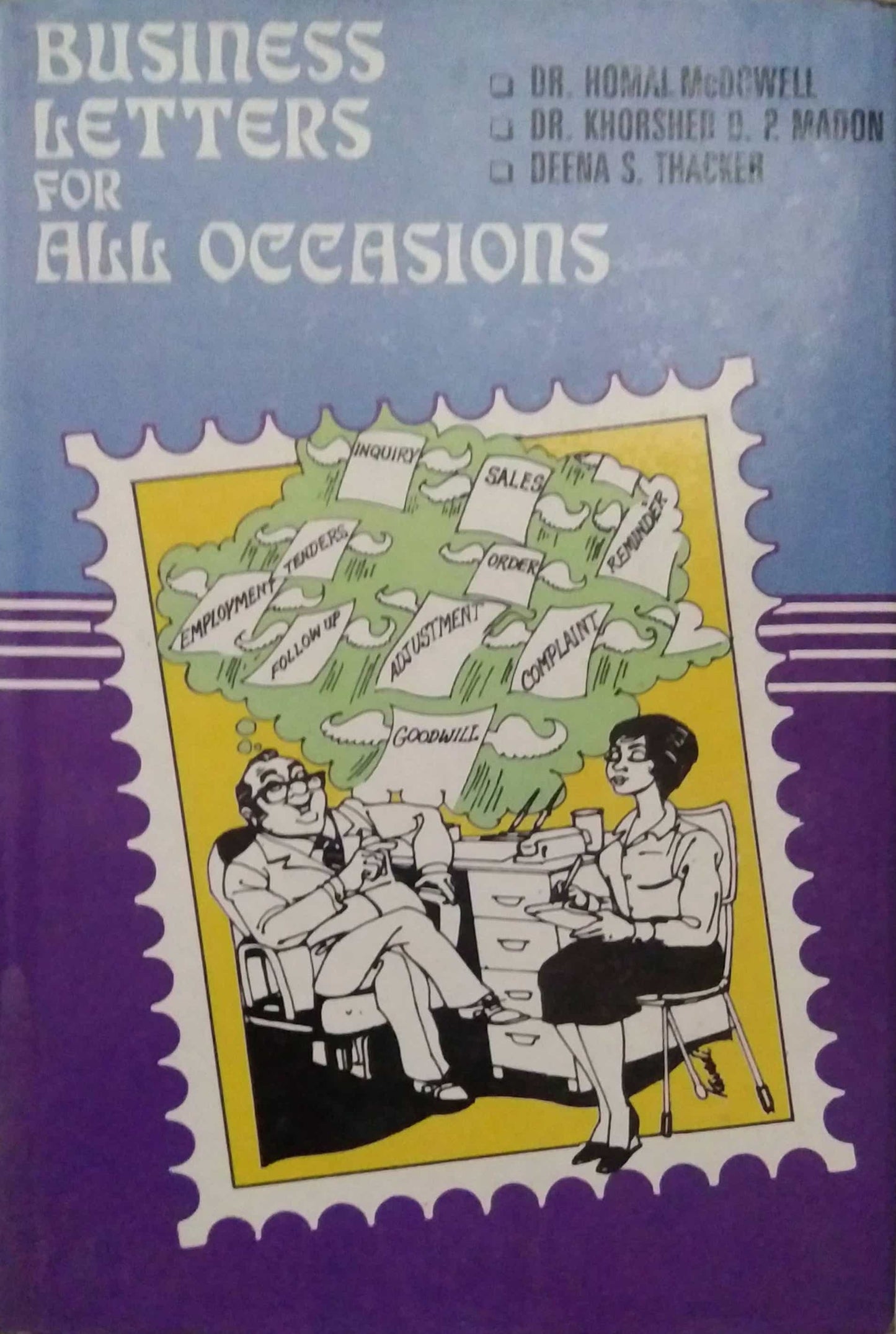 BUSINESS LETTERS FOR ALL OCCASIONS  by MCDOWELL HOMAI