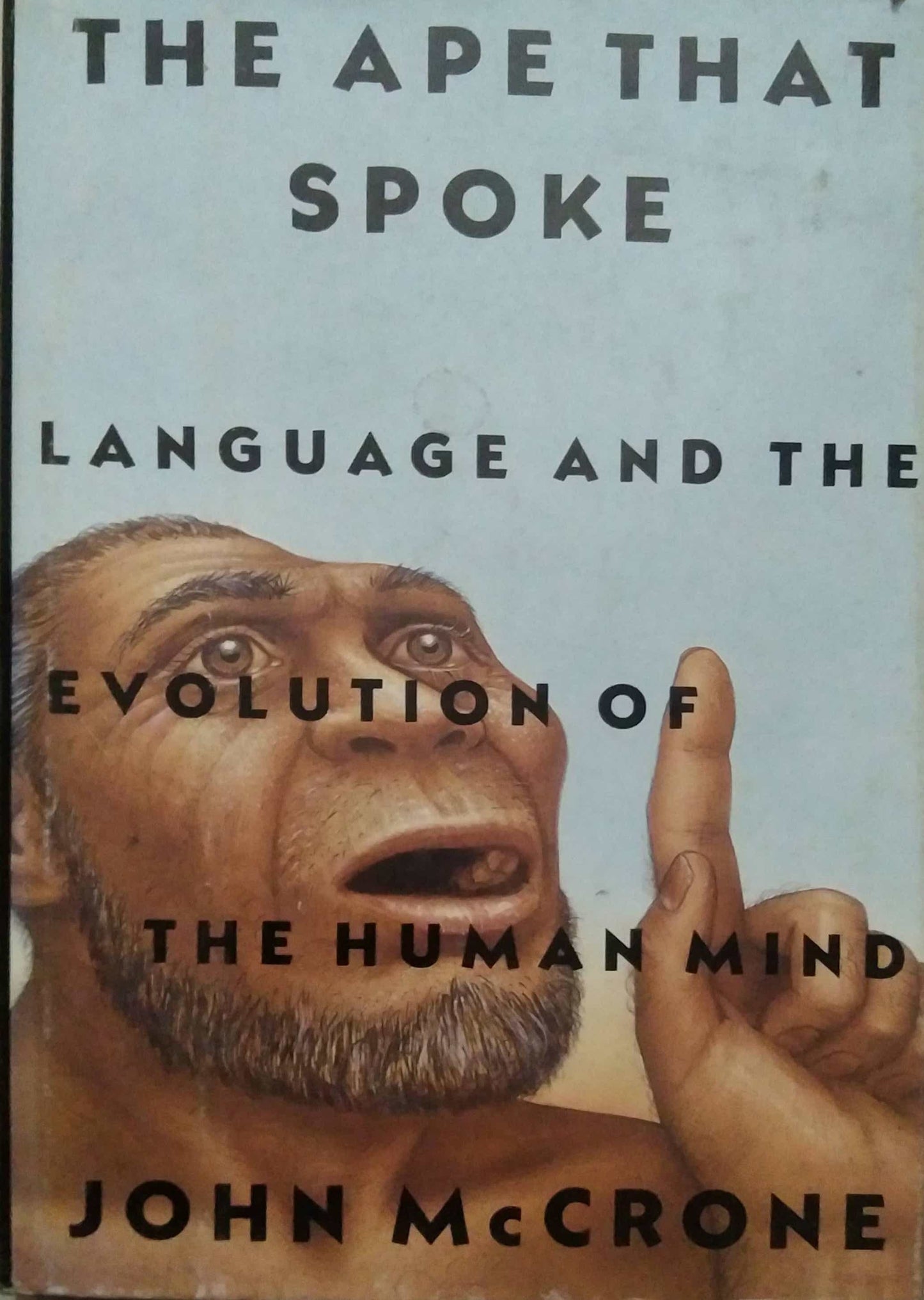 THE APE THAT SPOKE  by JOHN MCCRONE