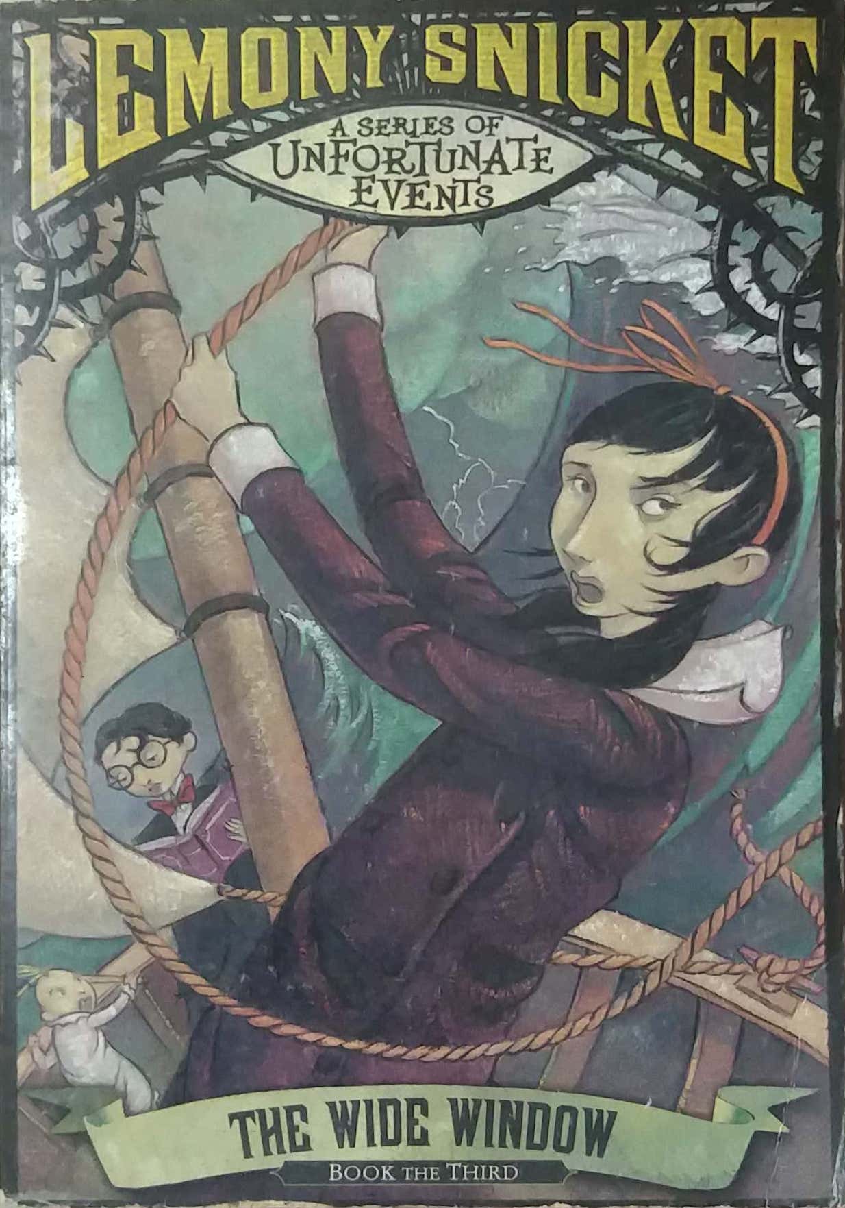 THE WIDE WINDOW  by Lemony Snicket