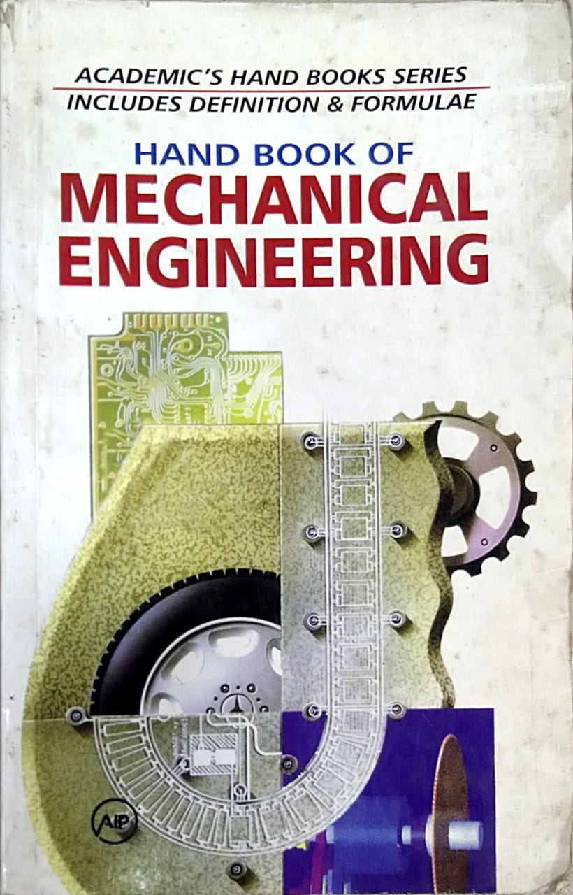 HANDBOOK OF MECHANICAL ENGINEERING by Edited